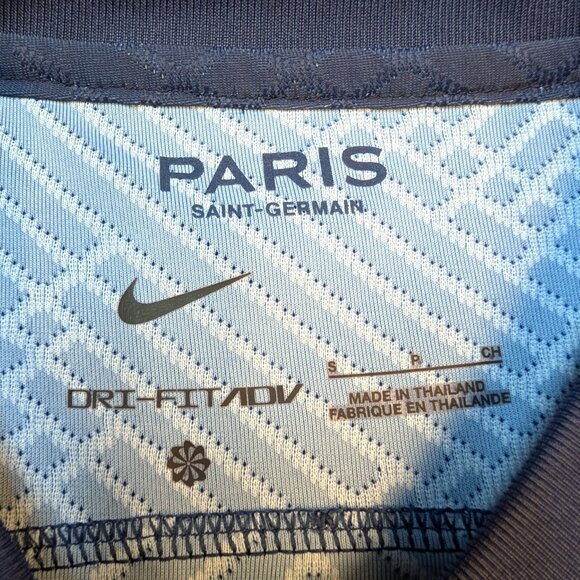 NIKE Dri-Fit ADV Paris Saint-Germain 2022-23 Mbappe Home Soccer Jersey Size Sm - Picture 5 of 9